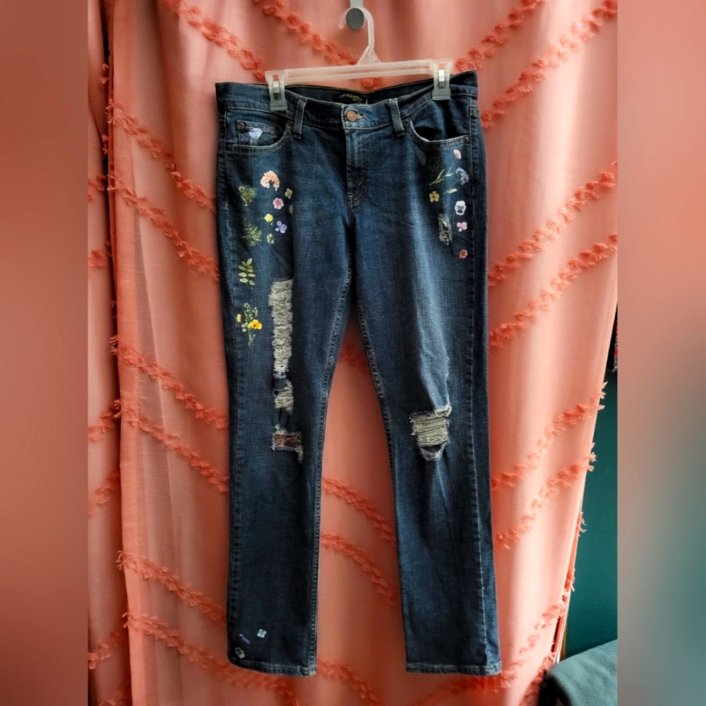 Upcycled Hand Fashioned Levi's